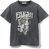 Sofie Schnoor - Zenasw T-Shirt - Zwart - Dames - Katoen