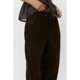 Sofie Schnoor - Wide Leg High Waist Broek - Bruin