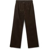 Sofie Schnoor - Wide Leg High Waist Broek - Bruin