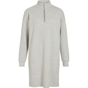VILA - VISANDY HIGH NECK SWEAT DRESS - Gebreide Jurk - Dames - Mini Jurken