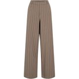 VILA Broek 'VIVarone'  bruin / wit