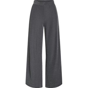 VILA - ELEINAS - Broek - Zwart - Wide Leg - Mid Waist