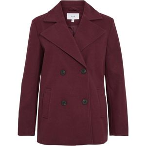 VILA Tussenmantel 'VIMETTE'  wijnrood