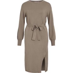 VILA Gebreide jurk 'VIRicky'  cappuccino