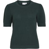 Gebreide Top - Zwart - Katoen