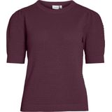 Gebreide Top - Ronde Hals - Lange Mouwen - Katoen - Zwart