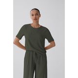 Vila - Josa Wide Leg Fit - Hoge Taille Broek - Losse Pasvorm - 100% Gerecycled Polyester