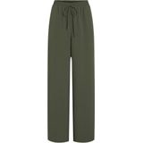 Vila - Josa Wide Leg Fit - Hoge Taille Broek - Losse Pasvorm - 100% Gerecycled Polyester