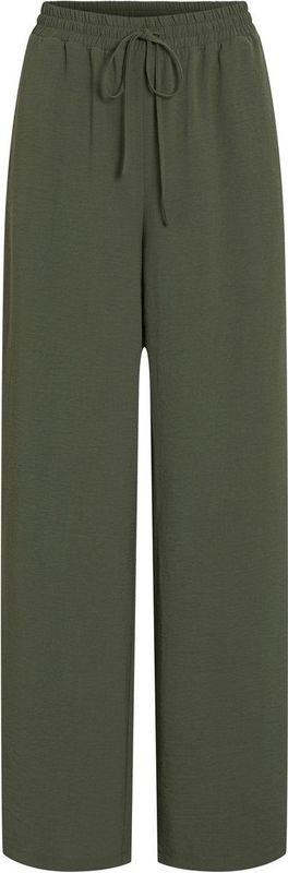 Vila - Josa Wide Leg Fit - Hoge Taille Broek - Losse Pasvorm - 100% Gerecycled Polyester