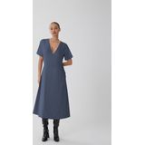 VILA - VILovie - Jurk - Blauw - Denim