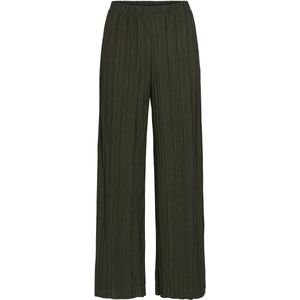 Stretchbroeken - Hoge Taille - Loose Fit - Zwart - 50% Gerecycled Polyester