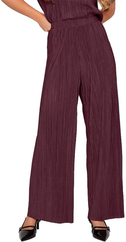 Vila - Plisa Loose Fit - Hoge Taille Broek