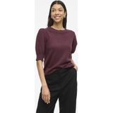 Vila - Regular Fit Trui - Dark Melange - Viscose Polyester Nylon