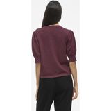 Vila - Regular Fit Trui - Dark Melange - Viscose Polyester Nylon