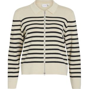 VILA - VIOSTRIA - Gebreid Vest - Ecru