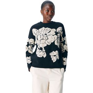 Object - Objray Lo Knit Pullover - Zwart - Truien & Vesten - Dames