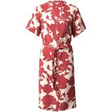 OBJECT - Blousejurk - Crème / Donkerrood - OBJJacira