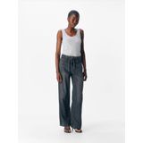 Object - Objrosie Mw Wide Jeans - Medium Grey Denim - Dames