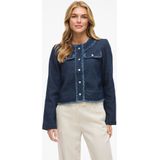 VILA - Tussenjas - Blauw - Denim