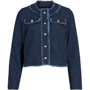 VILA - Tussenjas - Blauw - Denim