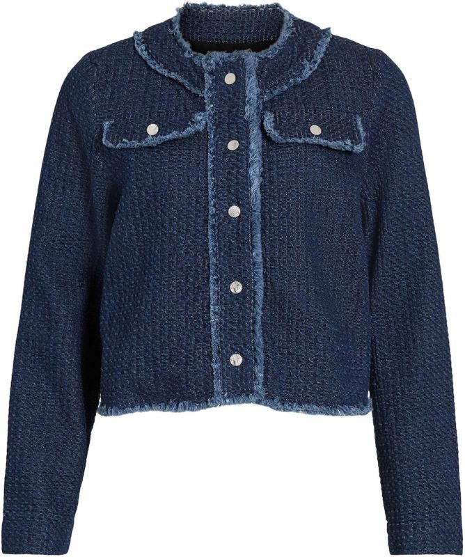 VILA - Tussenjas - Blauw - Denim