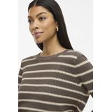 Gebreide Top - O-hals - Lange Mouwen - 100% Biologisch Katoen