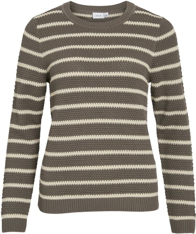 Gebreide Top - O-hals - Lange Mouwen - 100% Biologisch Katoen