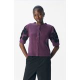 Object - Objjane 2/4 RE Knit - Gebreide Cardigan - Rood - Dames