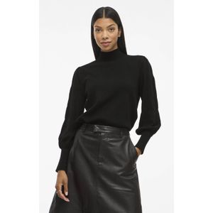 VILA - VIKERRY - Gebreide Trui - Zwart