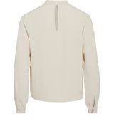 VILA - Blouse 'VI' - Ivoor - Wijde Blouse - Lange Mouw