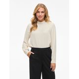 VILA - Blouse 'VI' - Ivoor - Wijde Blouse - Lange Mouw