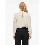 VILA - Blouse 'VI' - Ivoor - Wijde Blouse - Lange Mouw