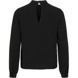 VILA - Blouse - Zwart - Wijde Blouse - Lange Mouw