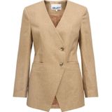 Object - Objbea Re Blazer - Tannin/Black Melange - Dames Blazer
