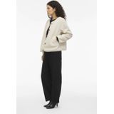 VILA - VIADA - Vest - Ecru - Rechtvallend Model - Lange Mouwen
