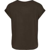 VILA - VIEllette - Blouseshirt - Bruin - Gerecycled Materiaal