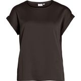 VILA - VIEllette - Blouseshirt - Bruin - Gerecycled Materiaal