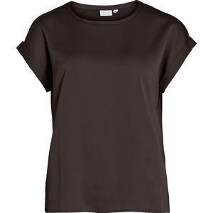VILA - VIEllette - Blouseshirt - Bruin - Gerecycled Materiaal