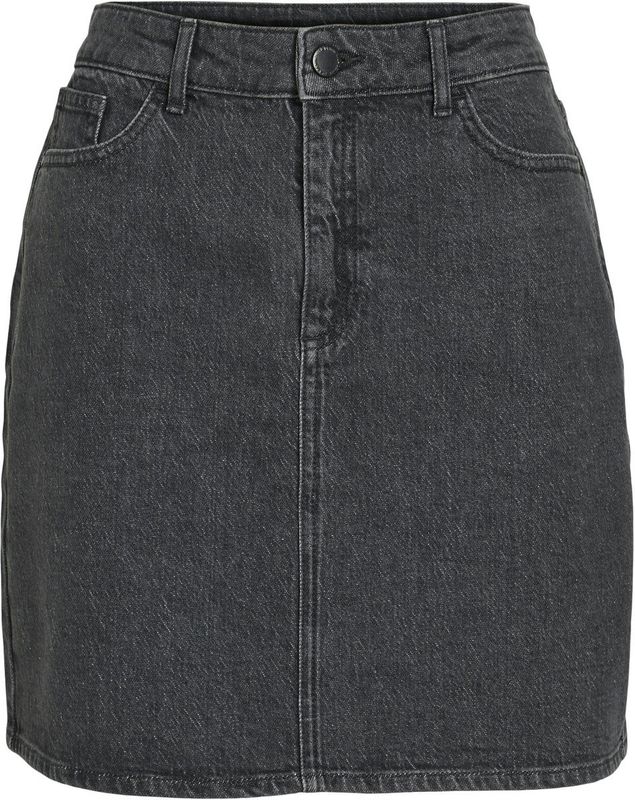Denim Rok - Blauw - 79% Katoen, 20% Gerecycled Katoen, 1% Elastaan
