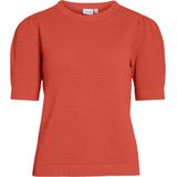 Vila - Dalo - T-shirt - Katoen - Met Korte Mouwen