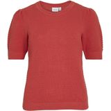 Vila - Dalo - T-shirt - Katoen - Met Korte Mouwen