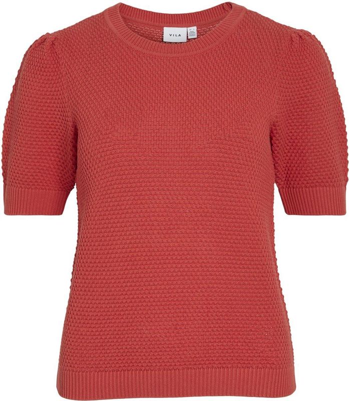 Vila - Dalo - T-shirt - Katoen - Met Korte Mouwen