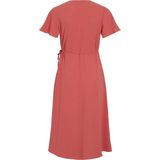 Vila - Lovie Wrap - Midi-jurk - Met Korte Mouwen