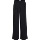 Broek - Wijde Pijpen - Zwart - 50% Gerecycled Polyester