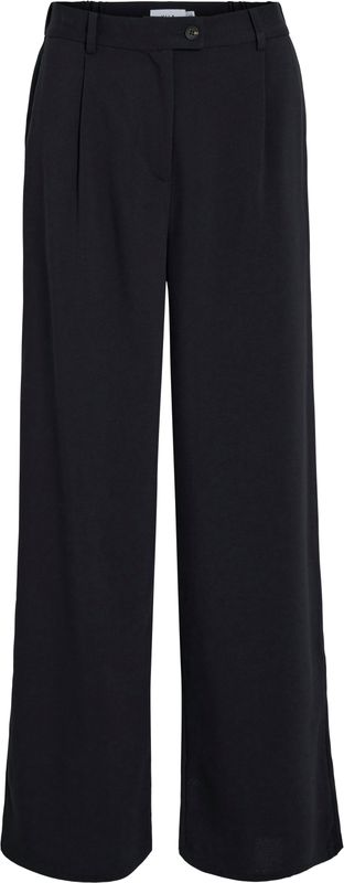 Broek - Wijde Pijpen - Zwart - 50% Gerecycled Polyester