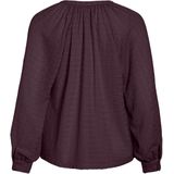 Vila - Vibabera V-neck Shirt - Blouse - Fig