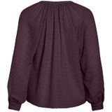 Vila - Vibabera V-neck Shirt - Blouse - Fig