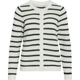 Vila - Vidalo O-neck Knit Cardigan - Wit - Dames