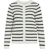 Vila - Vidalo O-neck Knit Cardigan - Wit - Dames