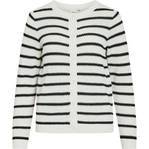 Vila - Vidalo O-neck Knit Cardigan - Wit - Dames